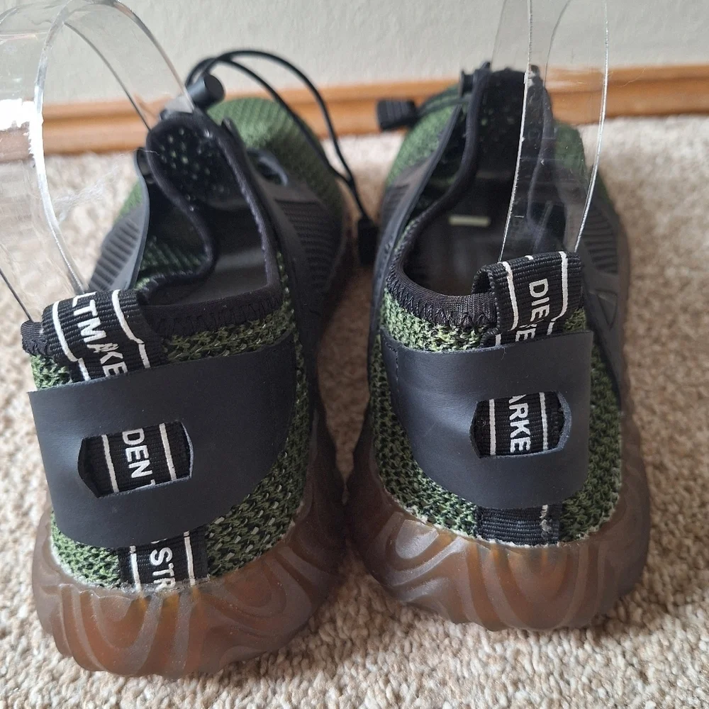 Adidas Die Weltmarke Mit Den 3 Stripes~Green/Black Sneakers Eur 42